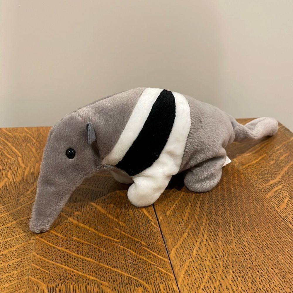 Ants the Anteater 1998 Ty Original Beanie Baby Collection Excellent Condition